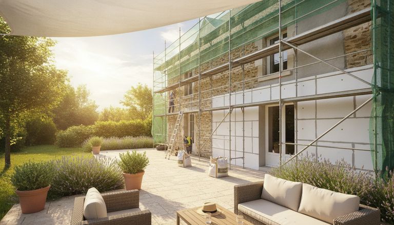 Isolation chaleur été : 5 solutions pour une maison fraîche : Isolation par l'extérieur : la solution la plus efficace