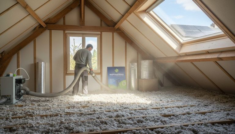 Isolation des combles par soufflage : prix au m² en 2026