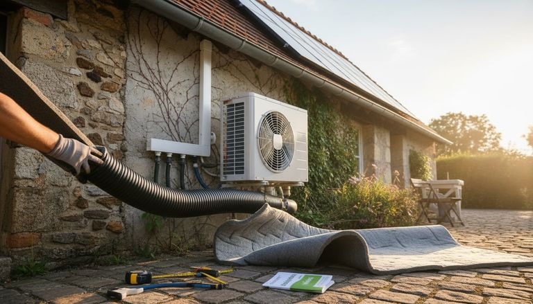 Isolation tuyau extérieur pompe à chaleur : guide complet